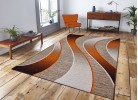 Мокетен килим ERIKA 8012 beige/orange